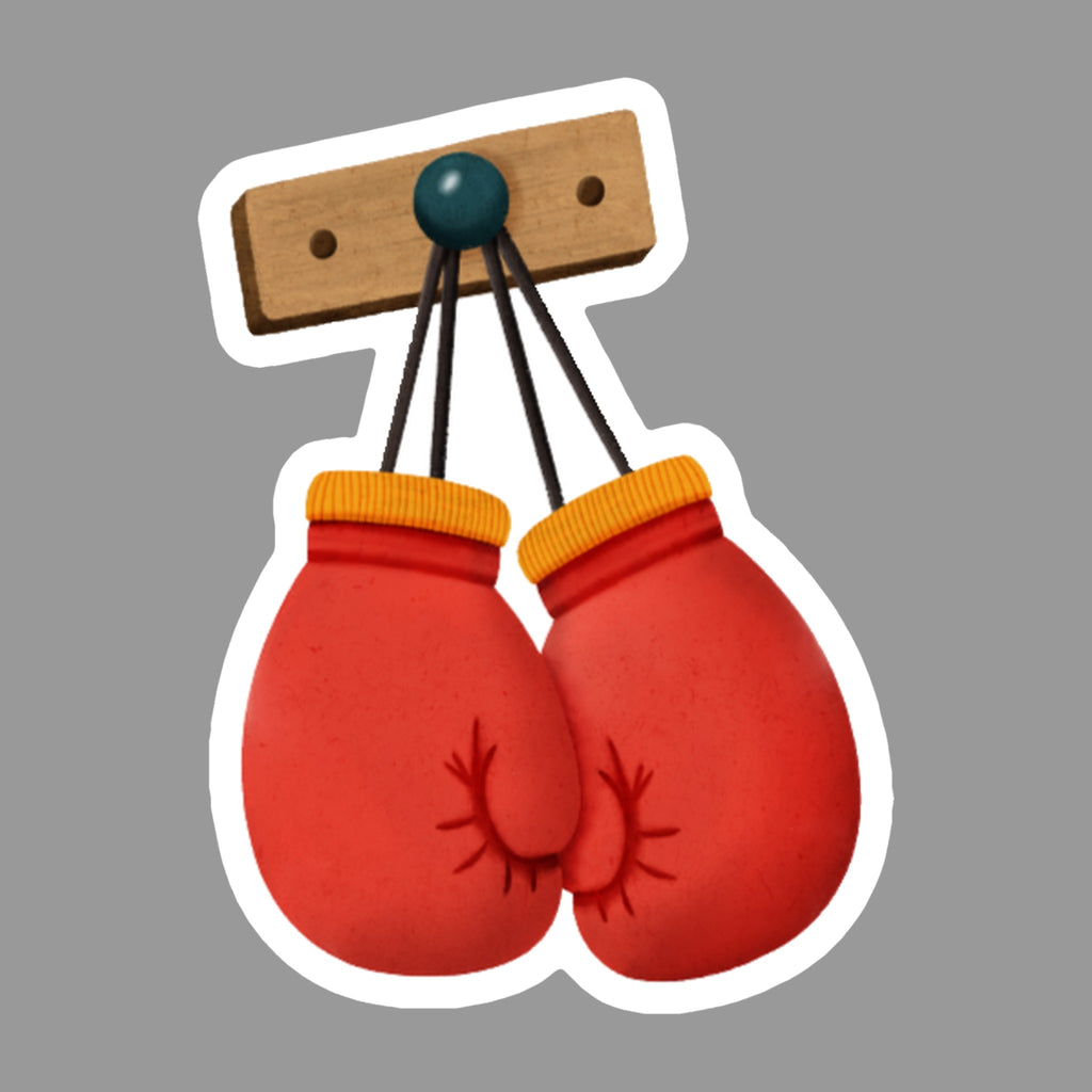 Cancer Encouragement Glossy Flexible 3" Magnet | Go Kick Cancer's Butt on a gray background