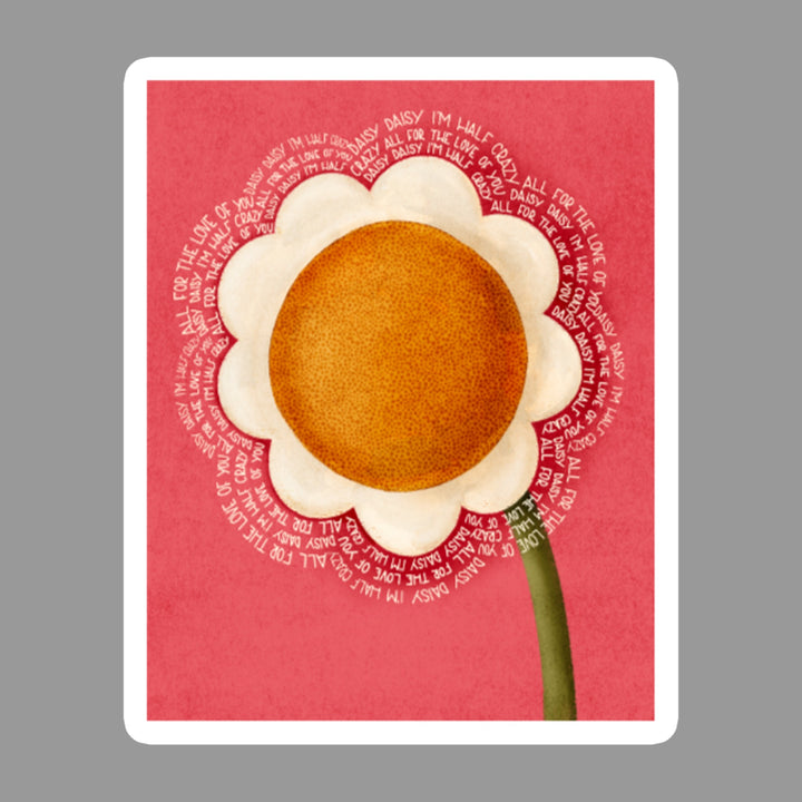 Daisy Flower Glossy Flexible 3" Magnet | Love of Daisies