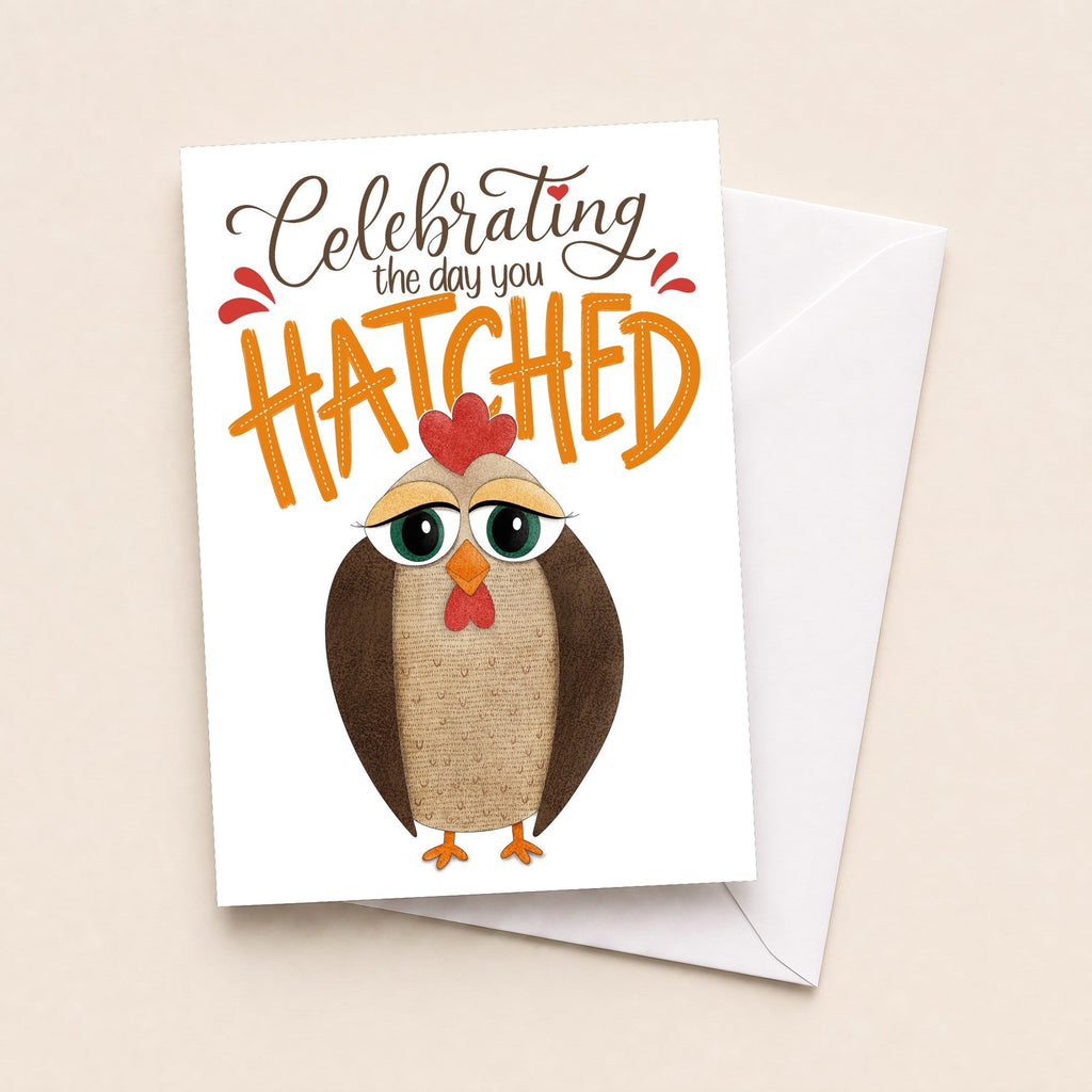 Clementine Says Happy Birthday greeting card image 1