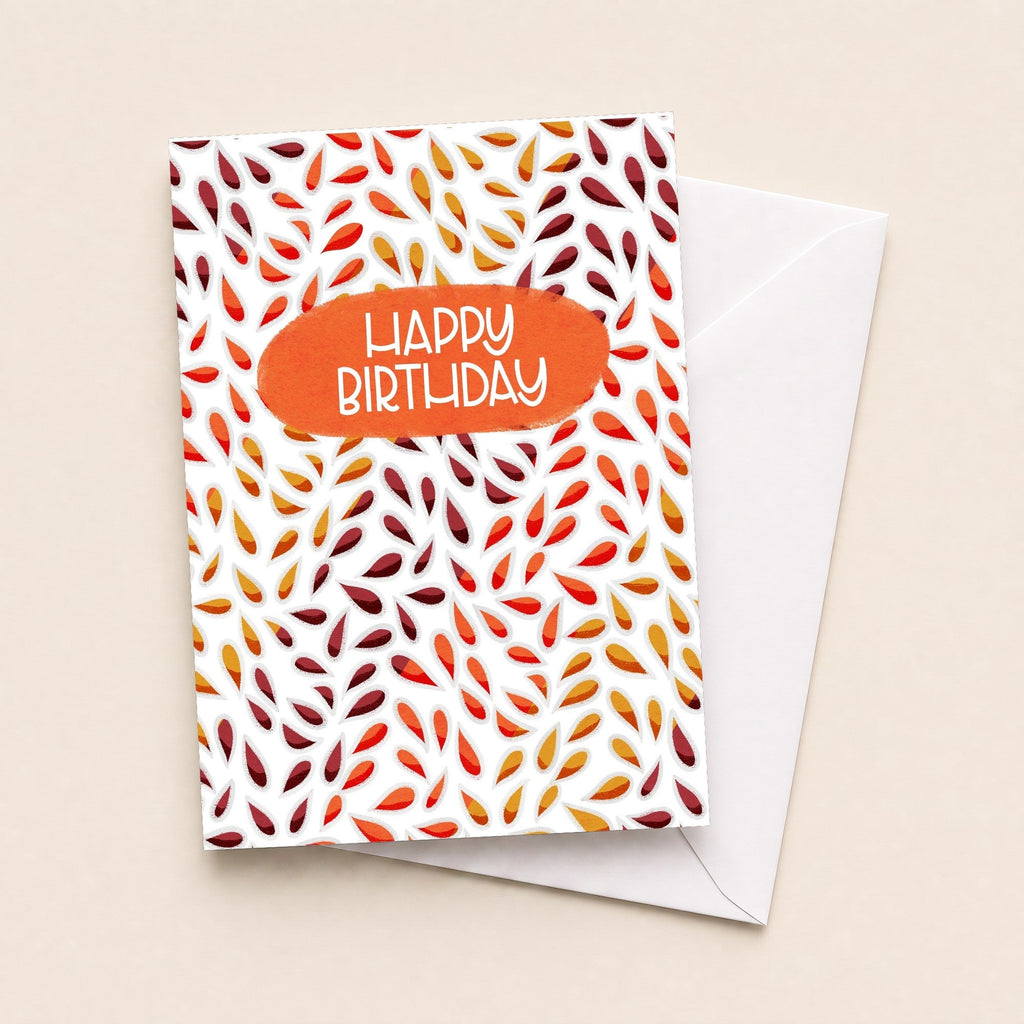 Just Happy Birthday greeting card image 1