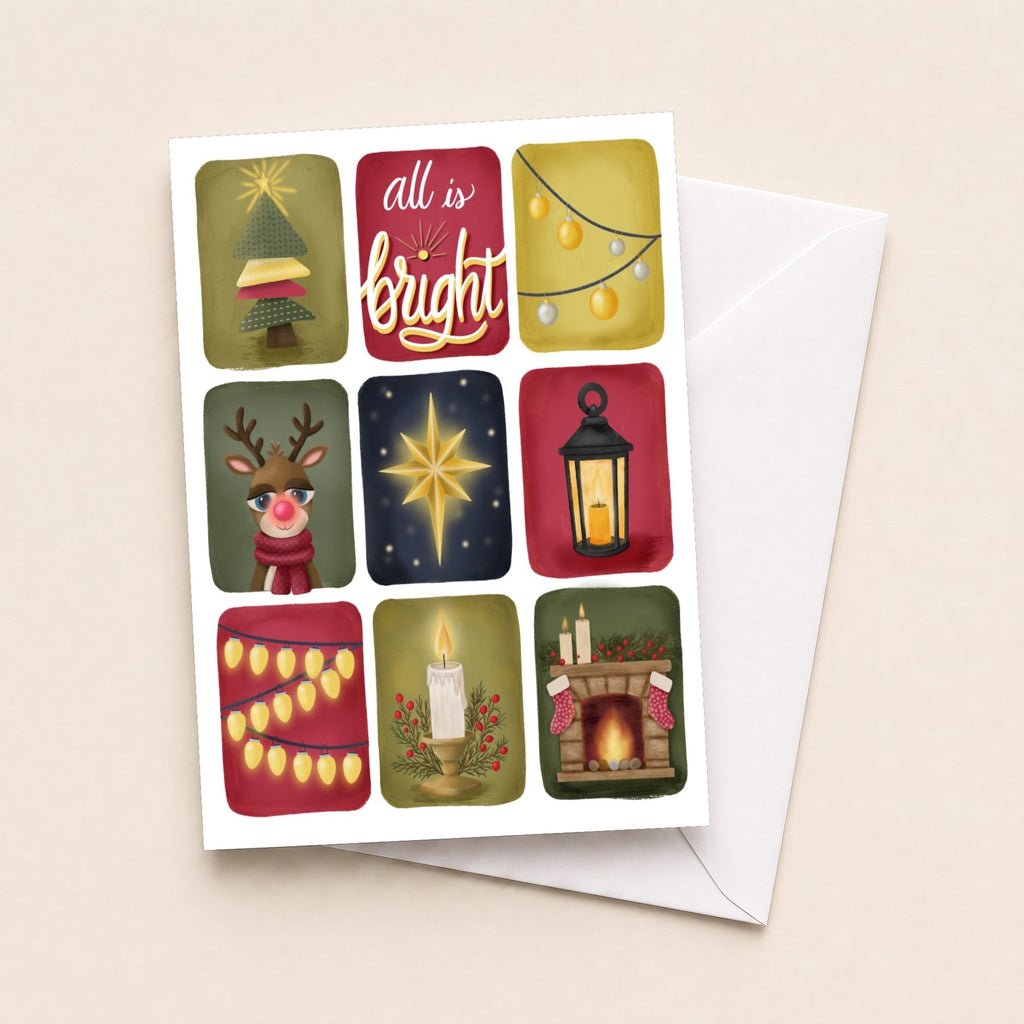 All Is Bright greeting card image 1