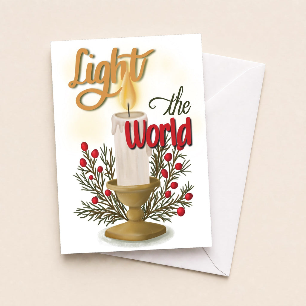 Light the World greeting card image 1