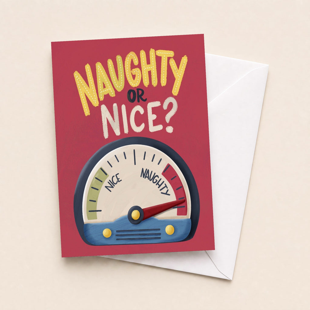 Naughty or Nice? greeting card image 1