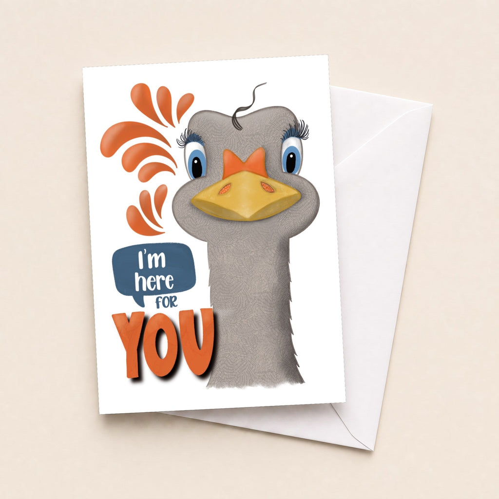 Lettie’s Here for You greeting card image 1