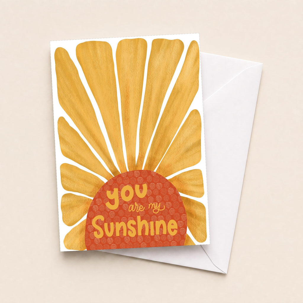 You Are My Sunshine greeting card image 1