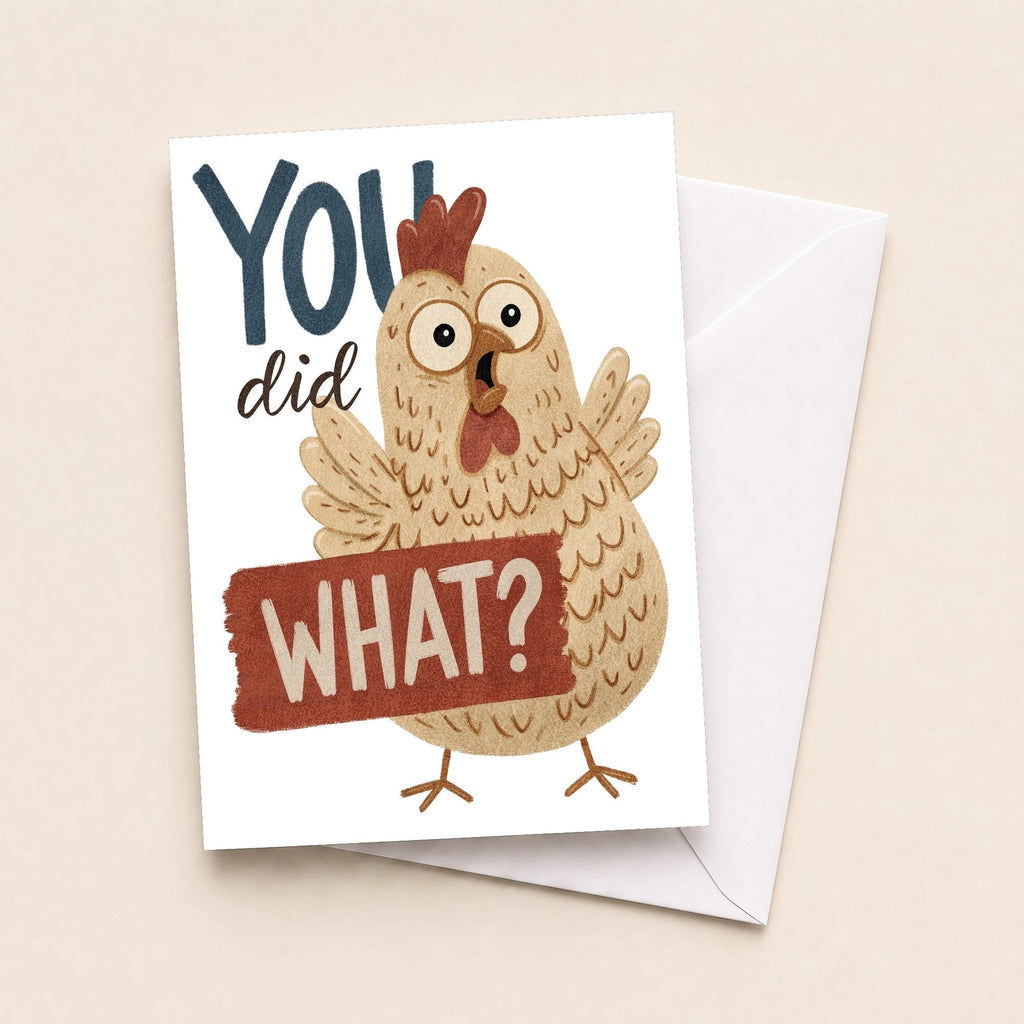 Chloe’s Excited greeting card image 1