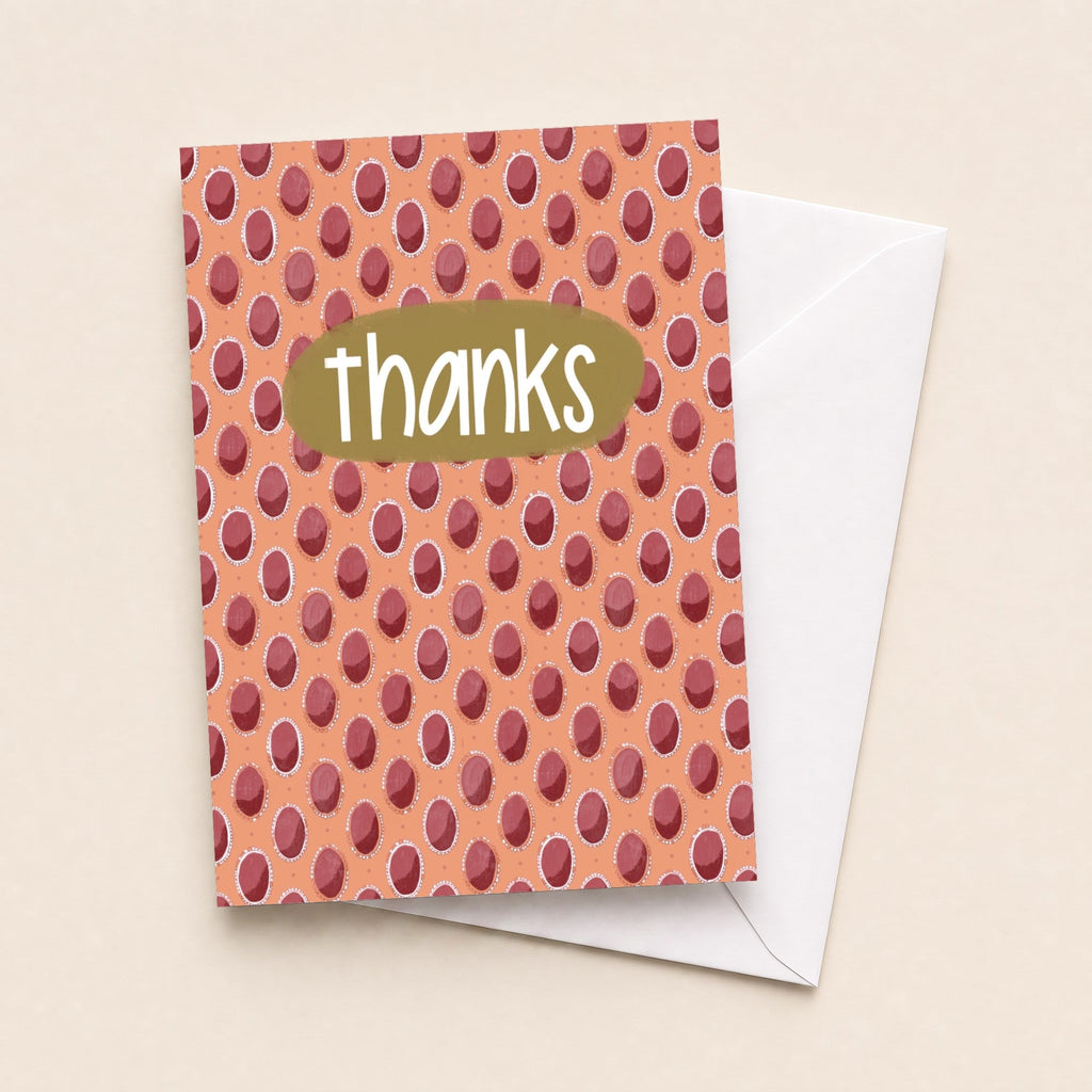 Just Thanks greeting card image 1