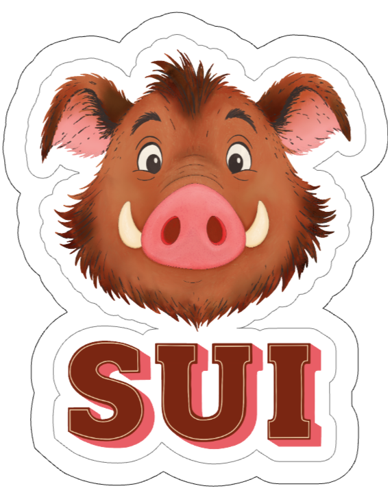 Arkansas Razorback Waterproof Vinyl 3" Sticker | Sooie